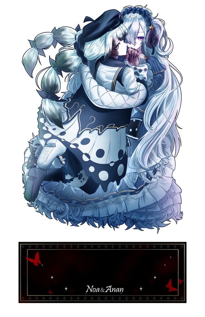 ノア&アンアン(魔女化)アクリルスタンド