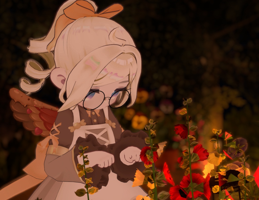 チョコレートの羽根