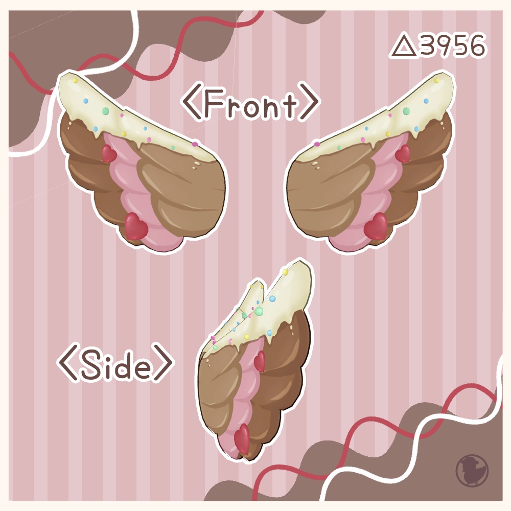 チョコレートの羽根