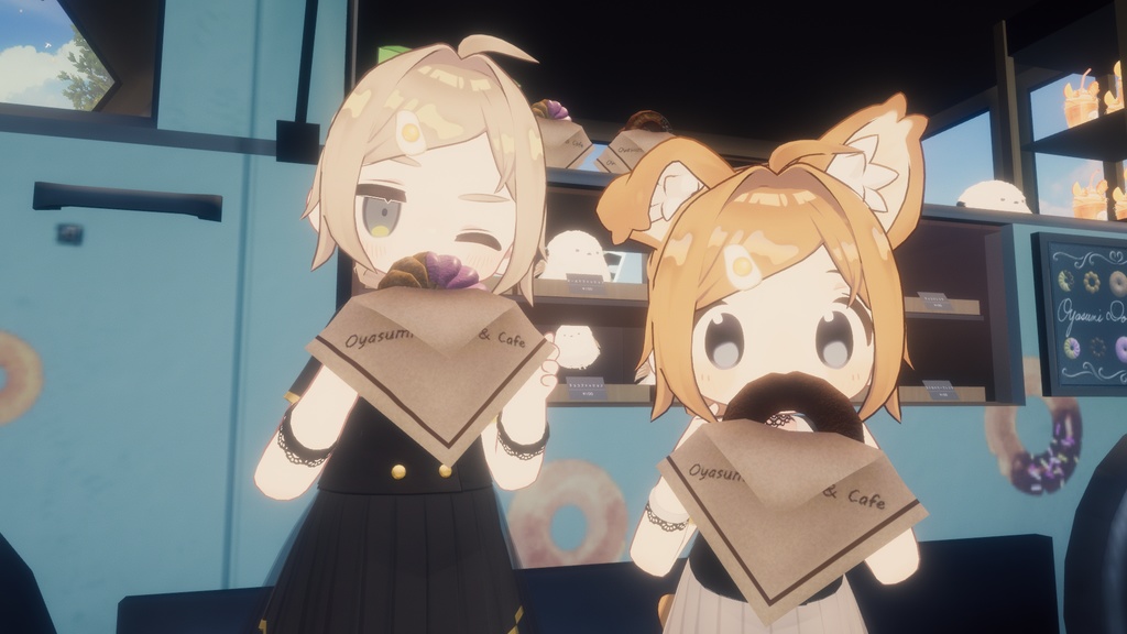 【9アバター対応】縦ロールポニー