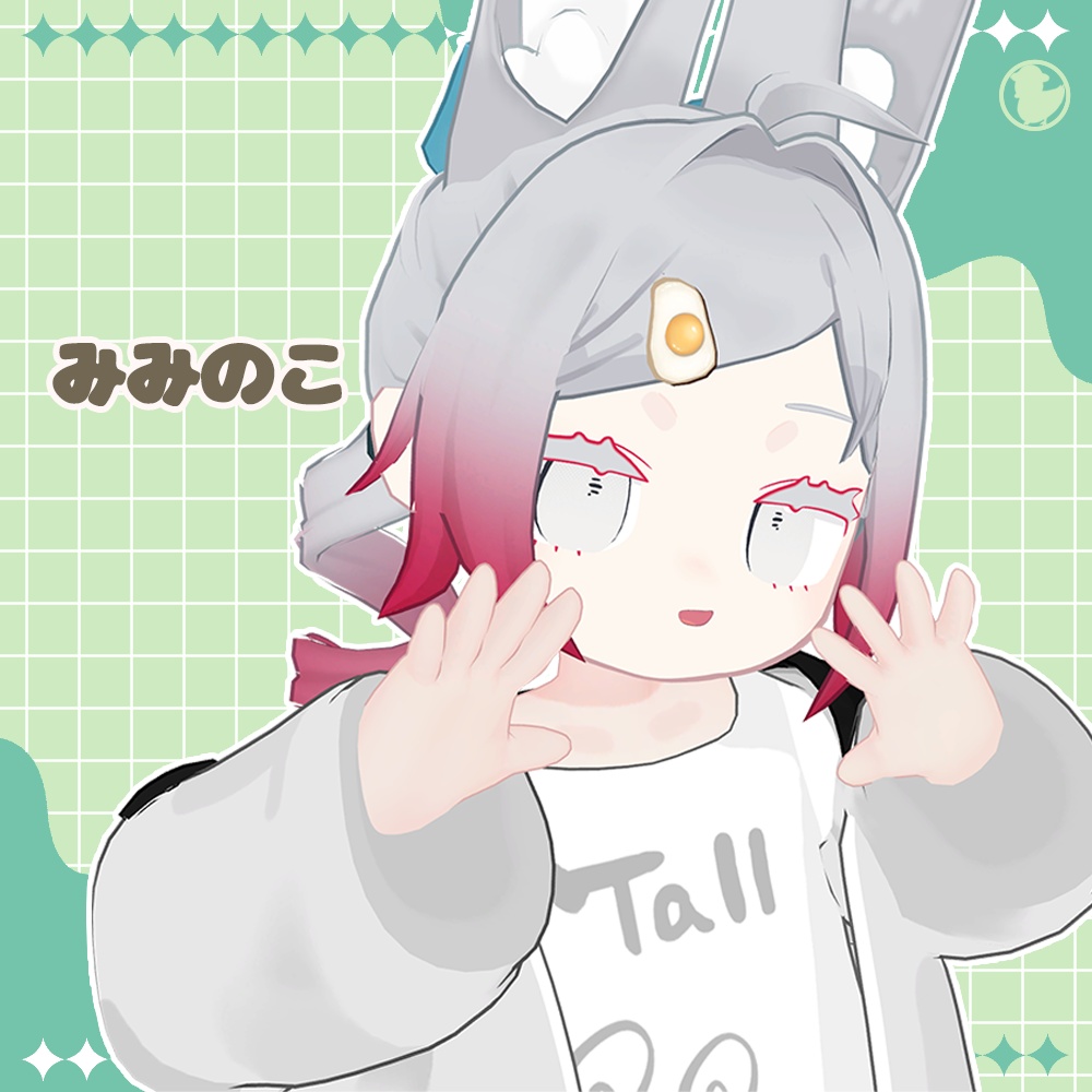 【9アバター対応】縦ロールポニー