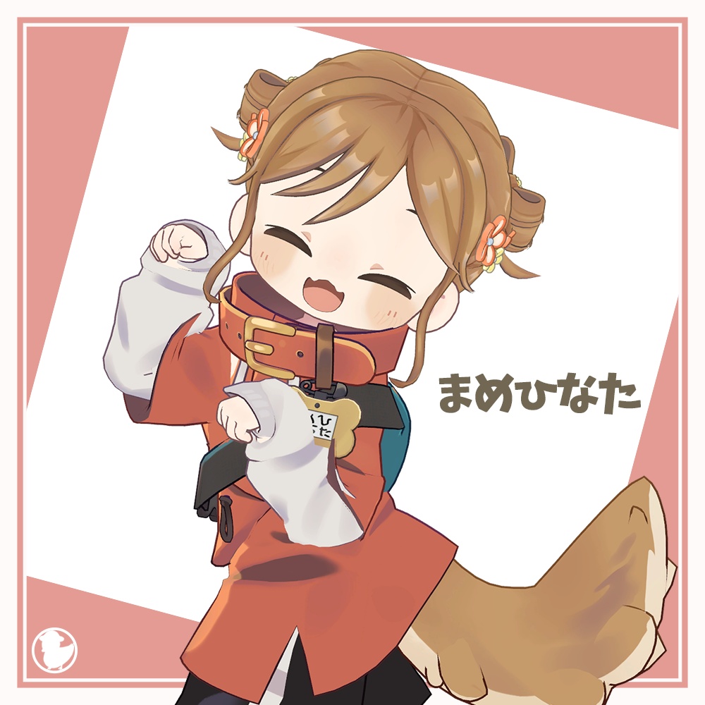 【9アバター対応】リボンツインヘア