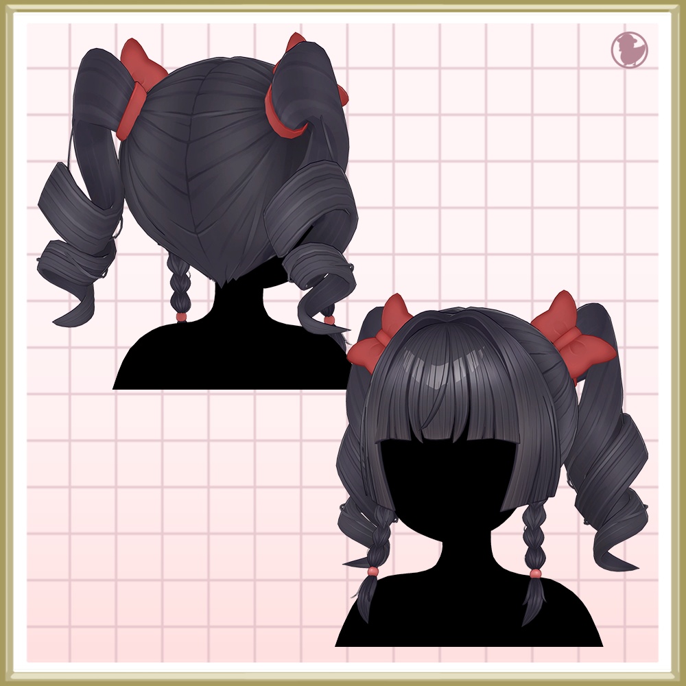 【30アバター対応】巻き姫ツイン【2/1発売】