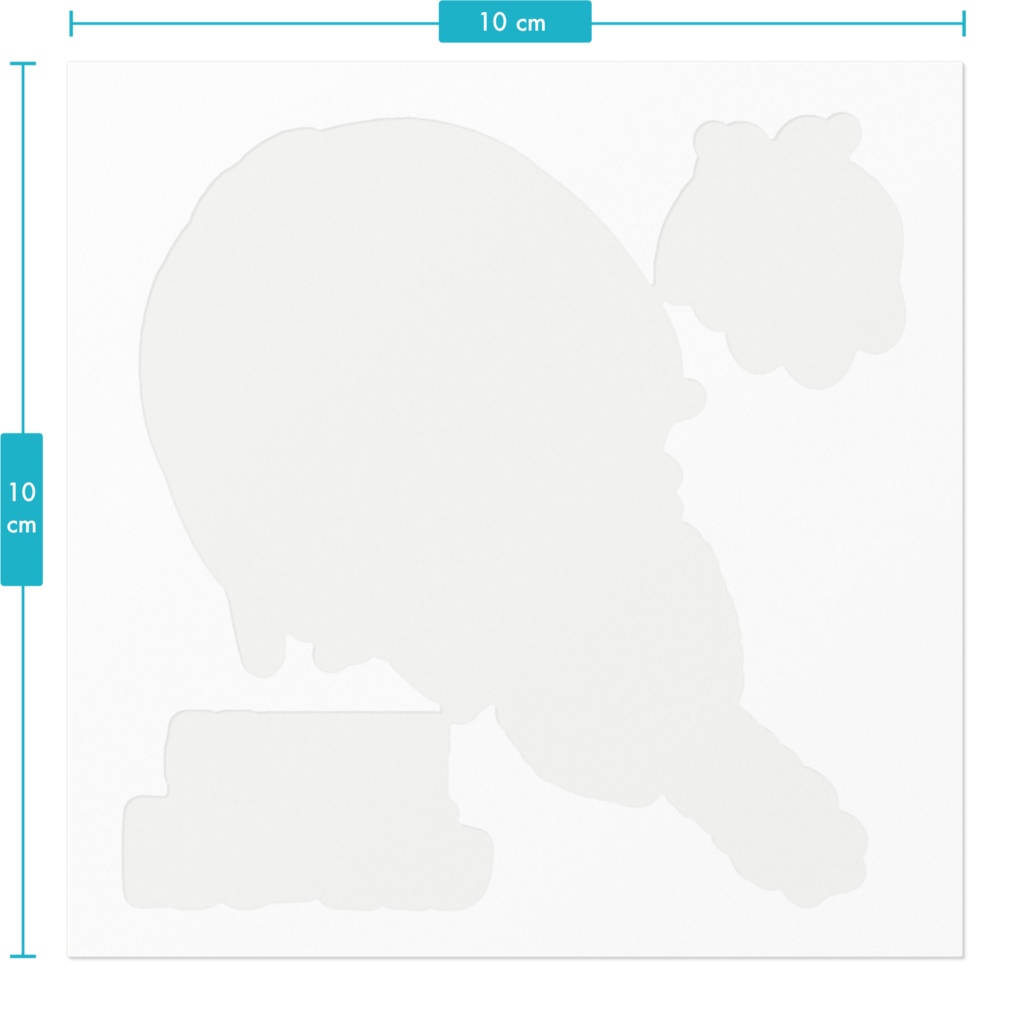 笹野原くん生首ステッカー