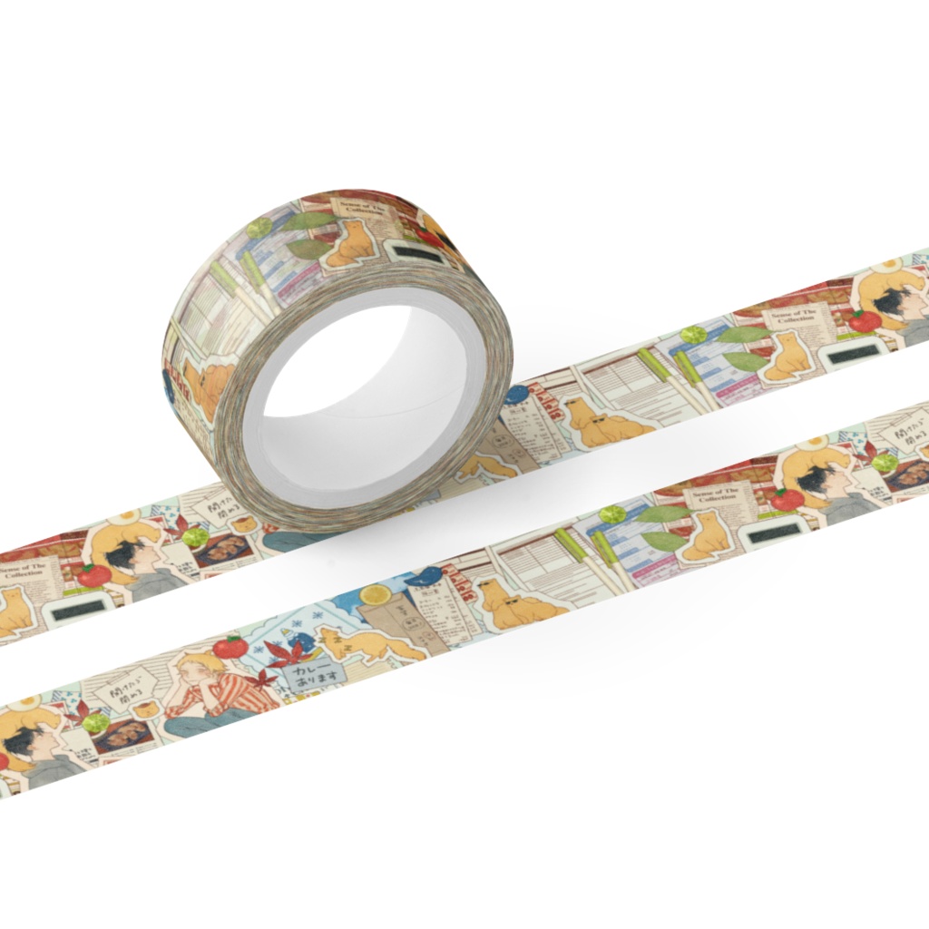 ふくふくハイツ masking tape