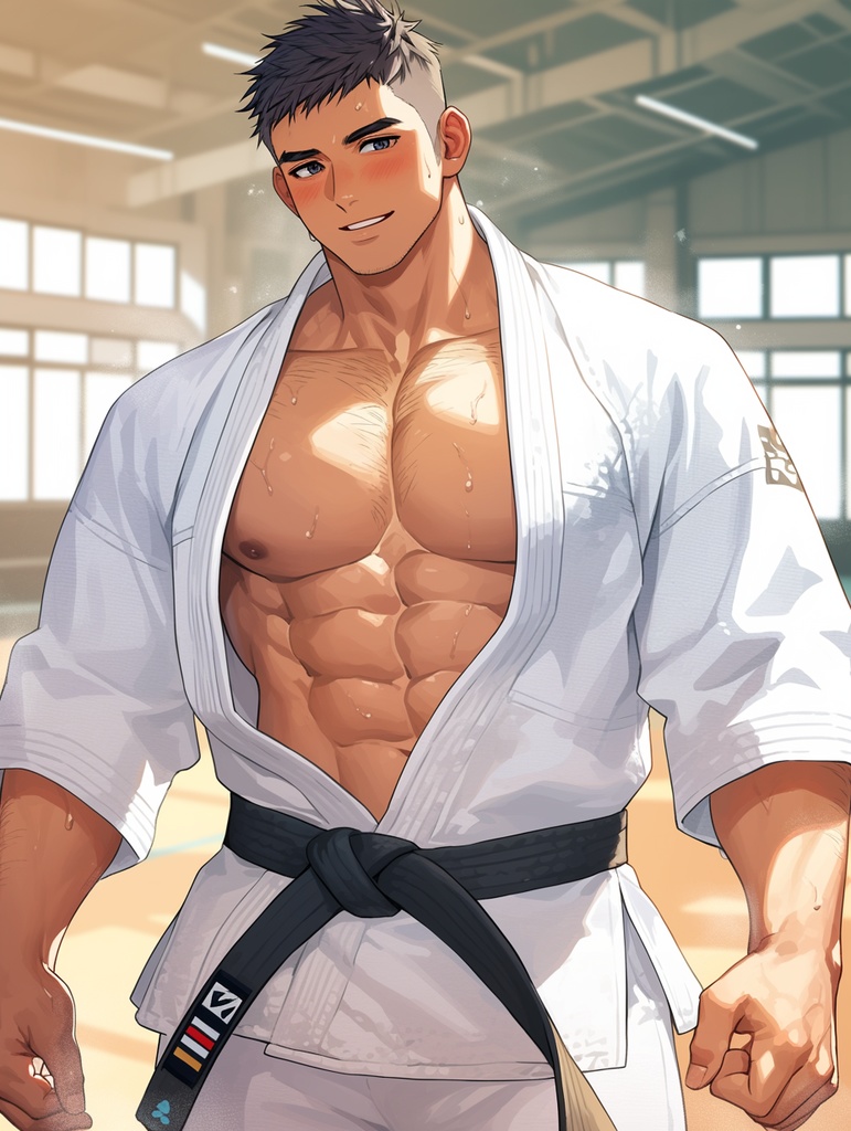 柔道イラスト詰め合わせパック1（Judo illustration assortment pack）