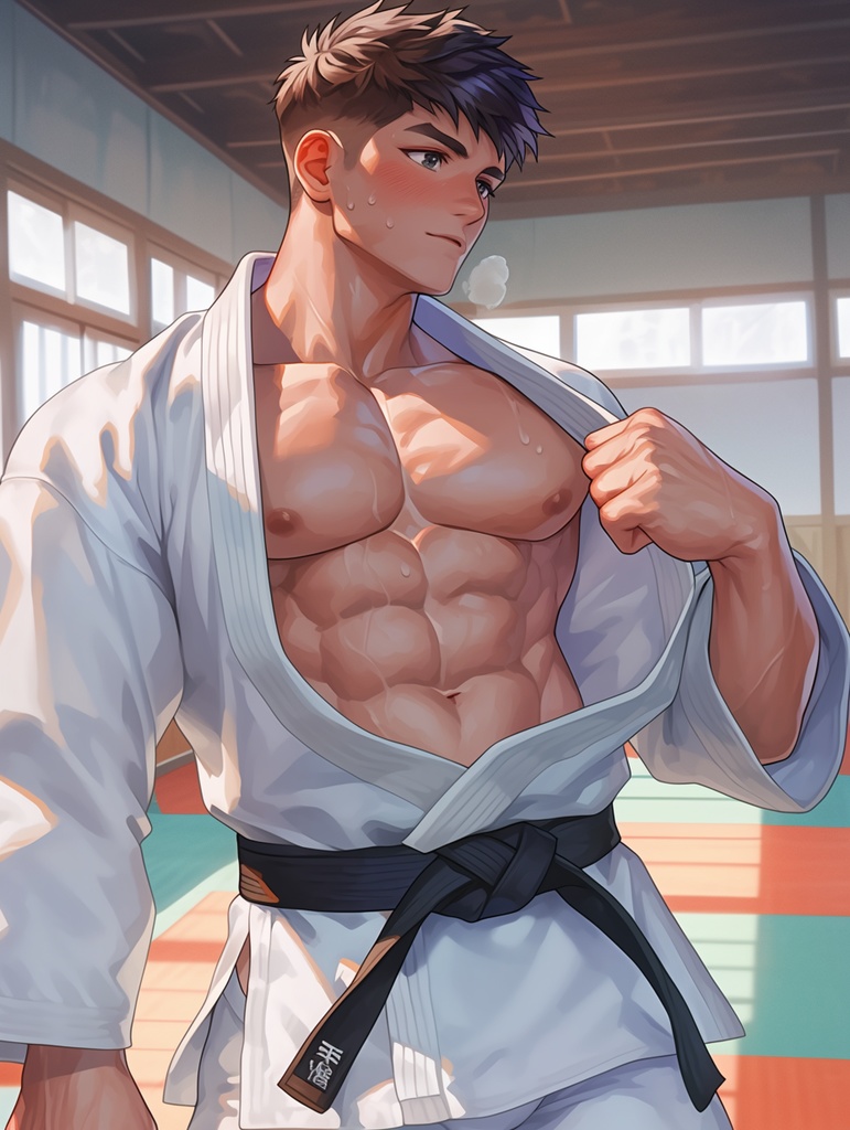 柔道イラスト詰め合わせパック1(Judo illustration assortment pack)