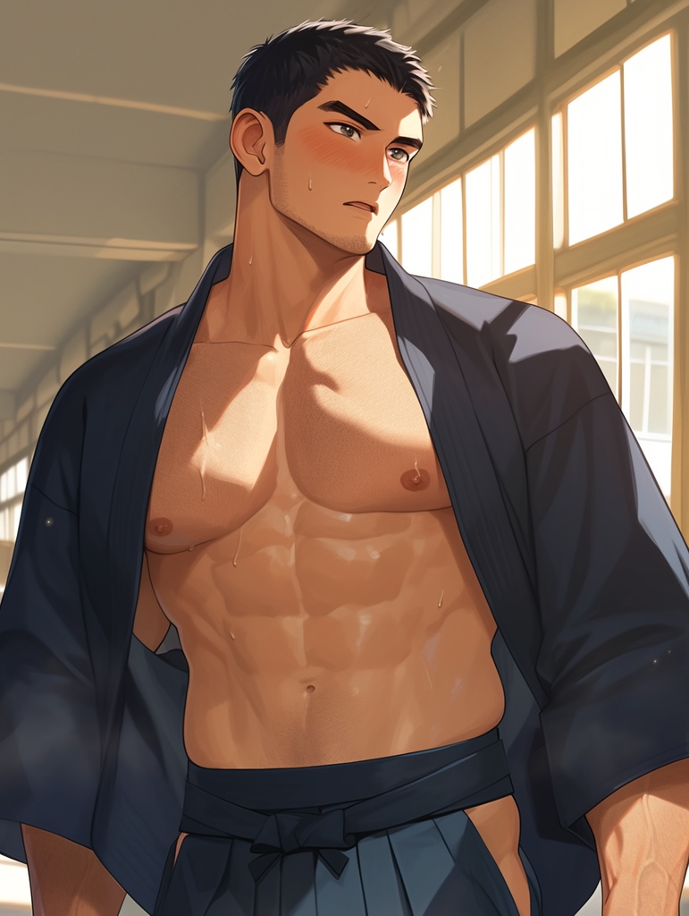 剣道部員イラスト詰め合わせパック1(Kendo Club Member Illustration Assortment Pack 1))