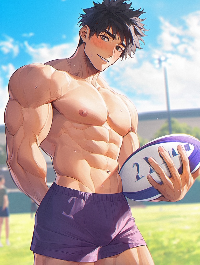 ラグビー部員詰め合わせパック1(Rugby Team Member Assortment Pack 1)