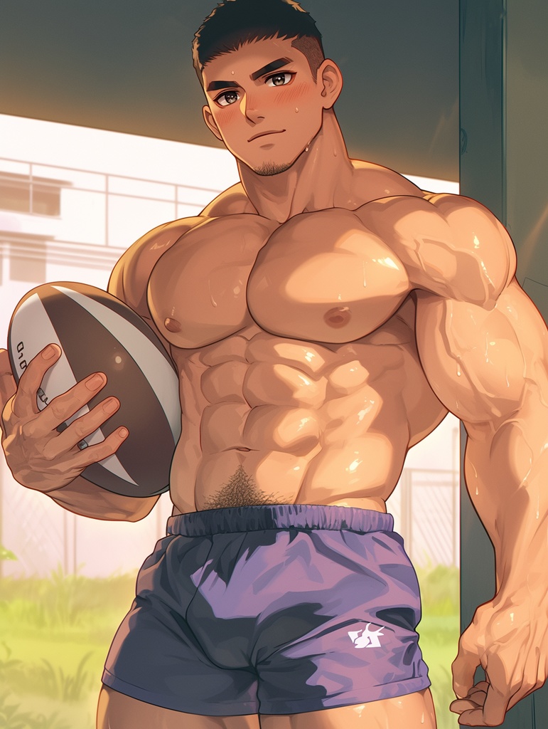 ラグビー部員詰め合わせパック1（Rugby Team Member Assortment Pack 1）