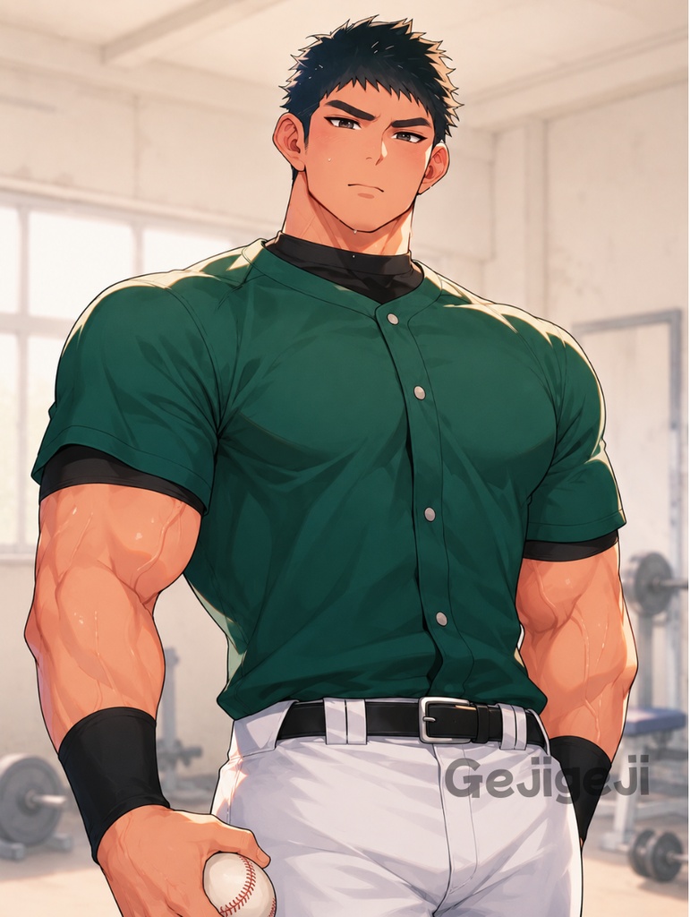 教育実習の男子学生たち(Male students on teaching practicum)