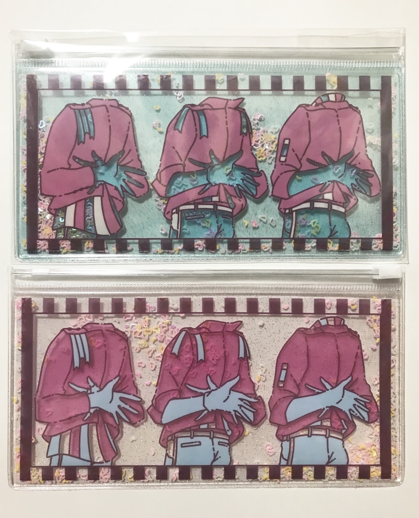 F-LAGS 天使のグリッターポーチ