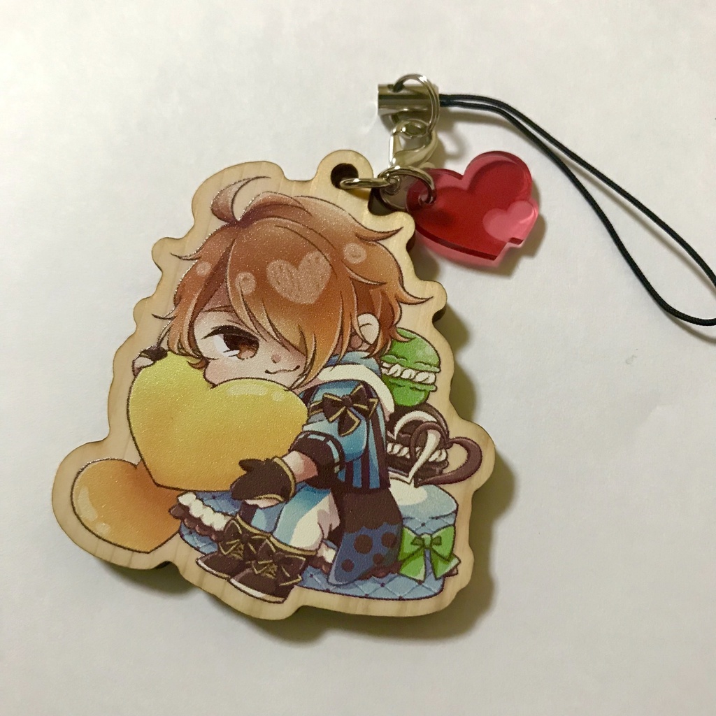 VD九十九一希のウッドキーホルダー