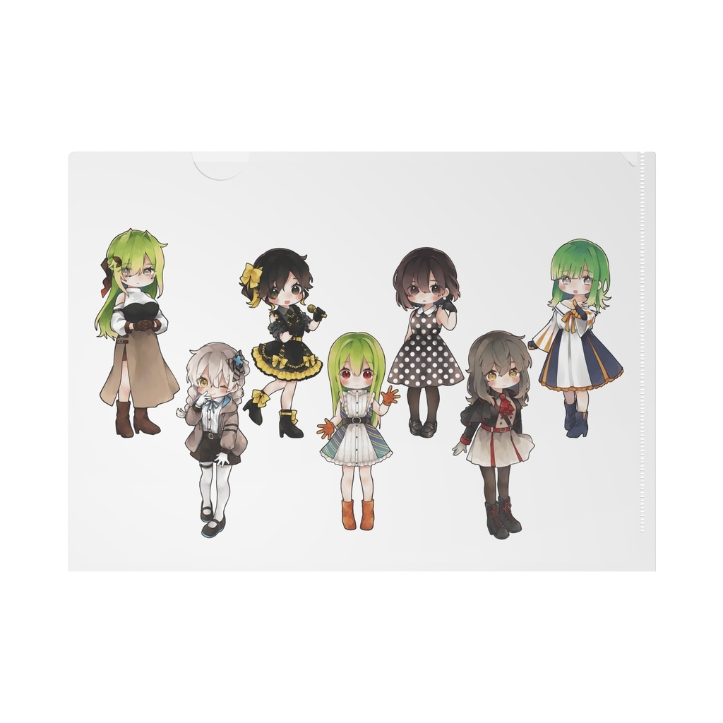 おおをふろっぐ A4クリアファイル