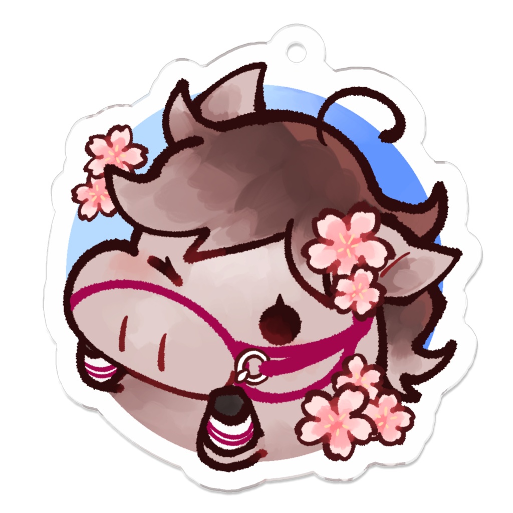 なんかいい馬(アクリルキーホルダー)