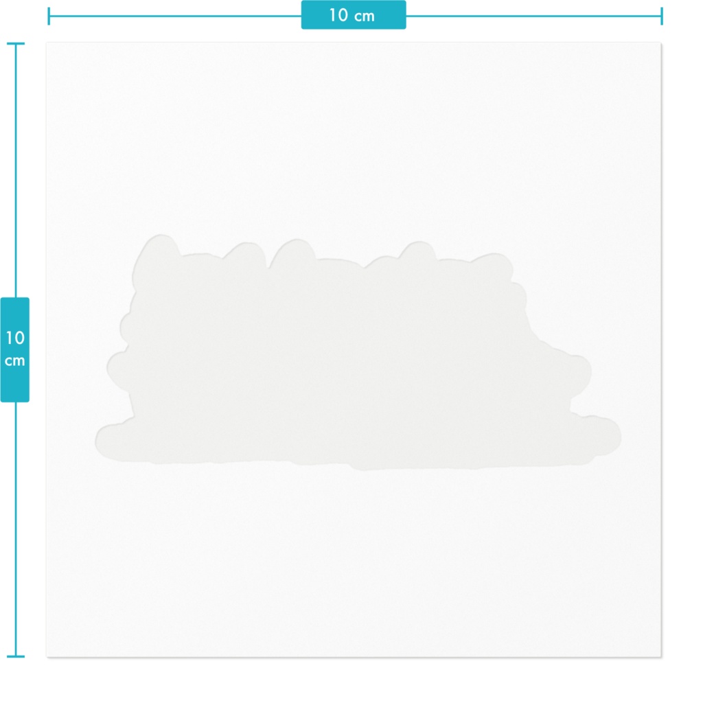馬っぽい馬 ステッカー(6種/ホワイトorクリア)