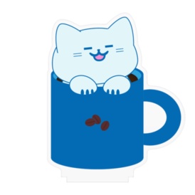 アオイネコ アクリルフィギュア