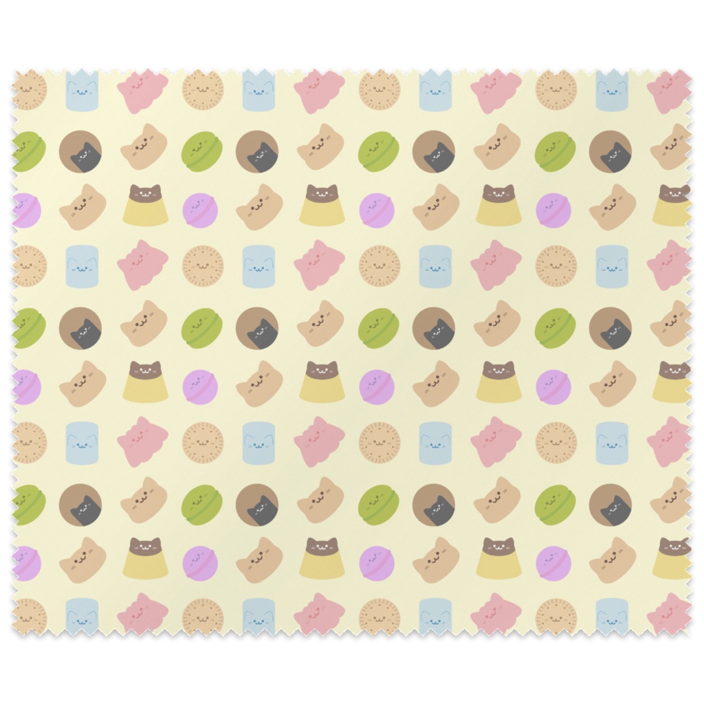 お菓子なメガネクリーナー