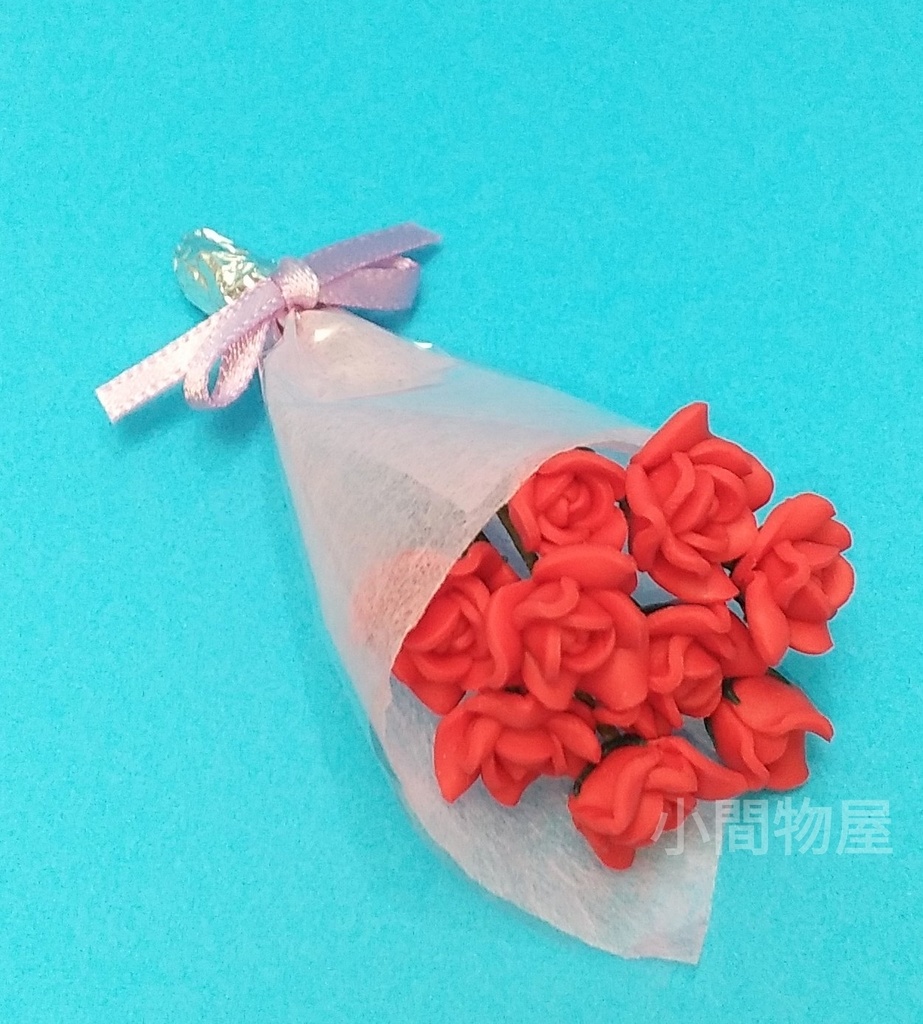 バラの花束(赤の大サイズ)