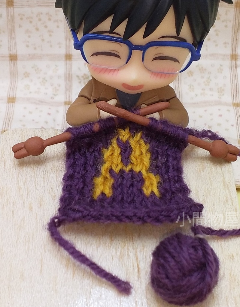 【要相談】イニシャル編み物(ウサギ)