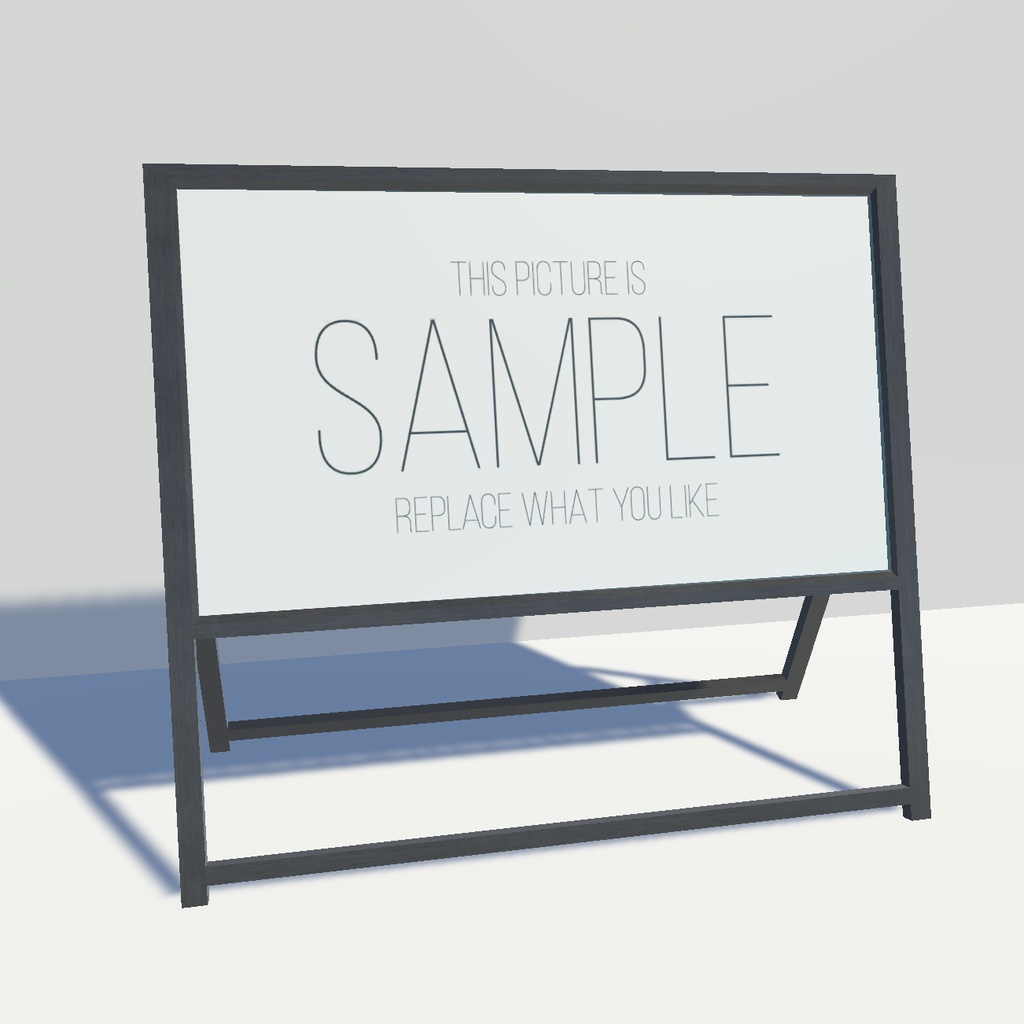 16:9サイズ立て看板