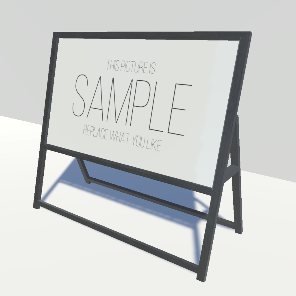 16:9サイズ立て看板