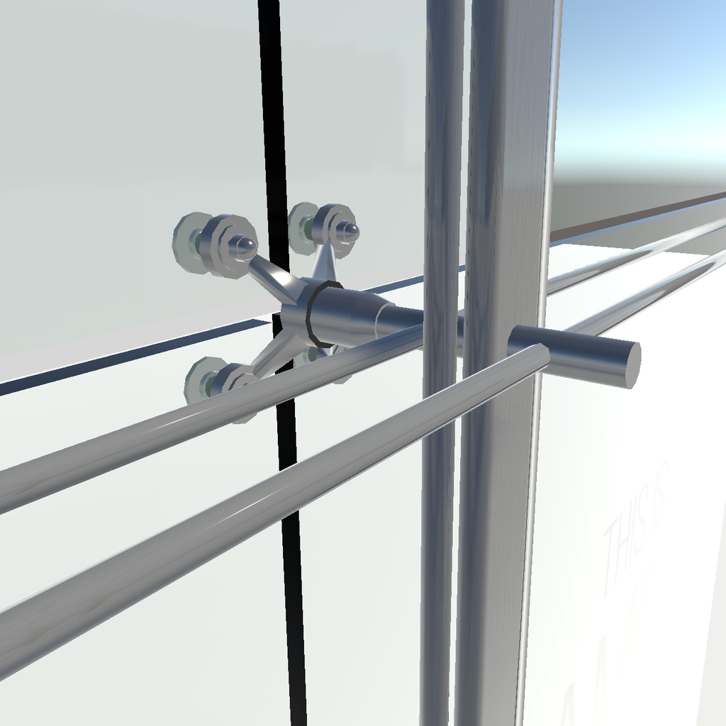 DPG工法のガラスの壁