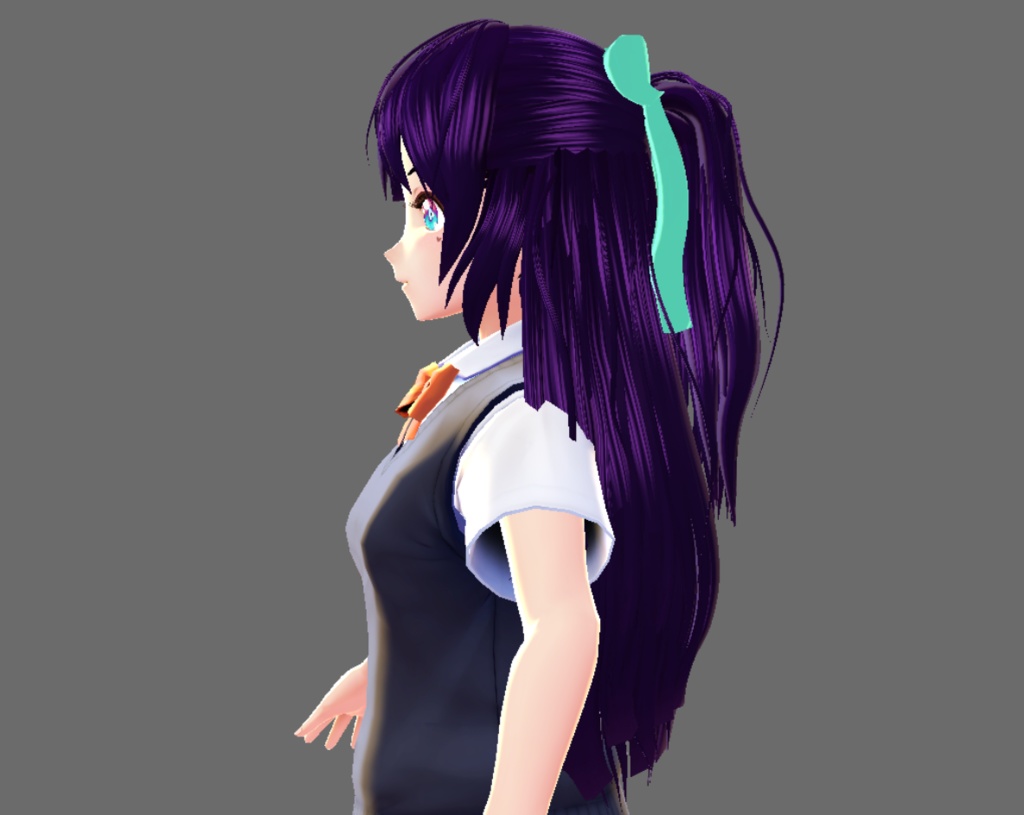 Vroid Purple hair preset