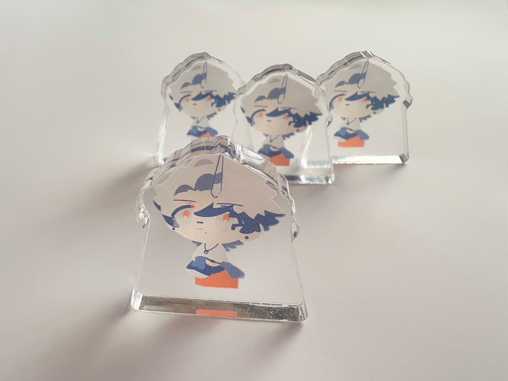 イッカク　見守りアクリルブロック