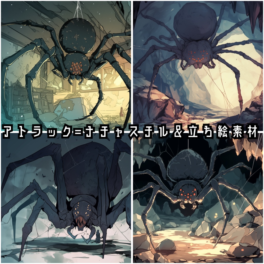立ち絵&スチル集 アトラック=ナチャ 大蜘蛛