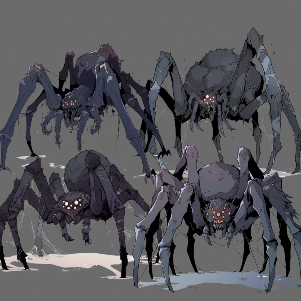 立ち絵&スチル集 アトラック=ナチャ 大蜘蛛