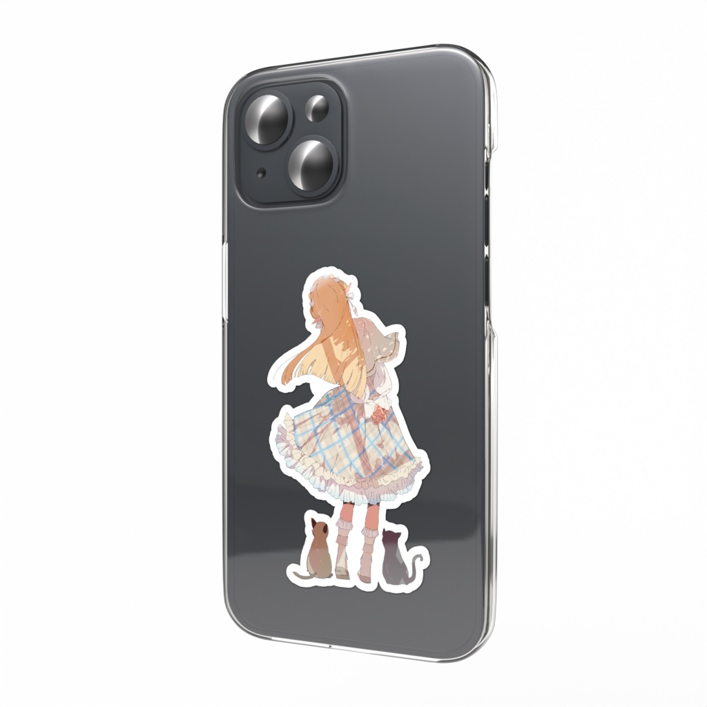 Shiranui Flare with neko waterproof sticker
