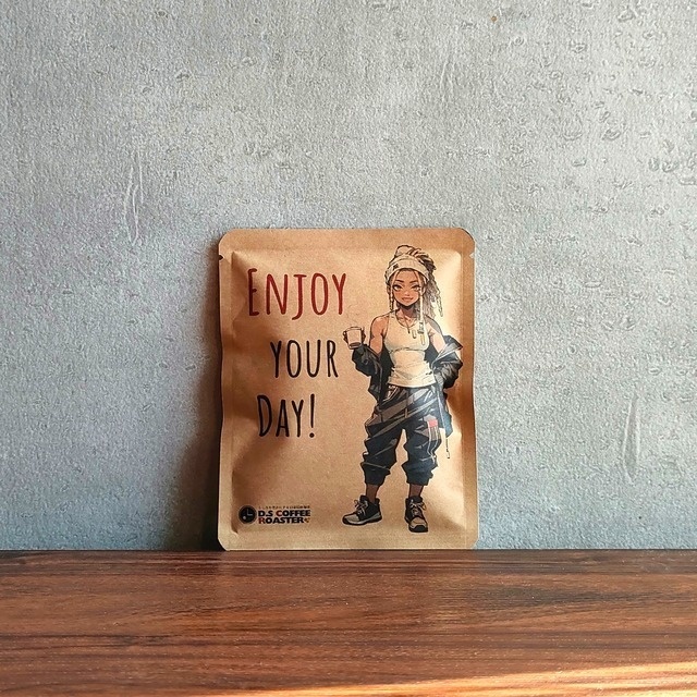 自家焙煎コーヒー ドリップバッグ (1個)キャラクターデザイン