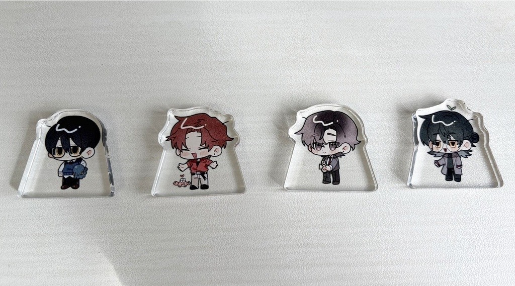 自創作ミニアクリルブロック