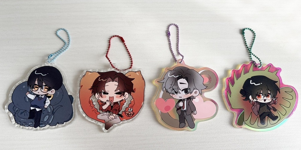 自創作アクリルキーホルダー