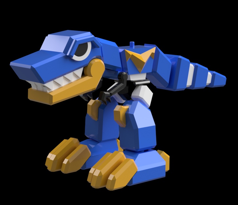 ティラモナイトの3Dデータ