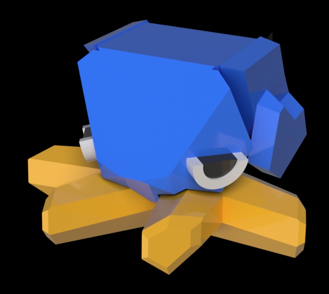 ティラモナイトの3Dデータ