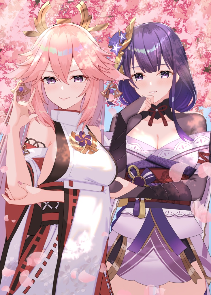 えいみこツーショットタペストリー