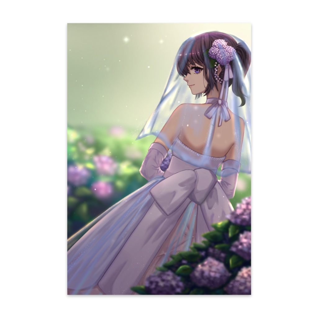 花嫁ポストカード