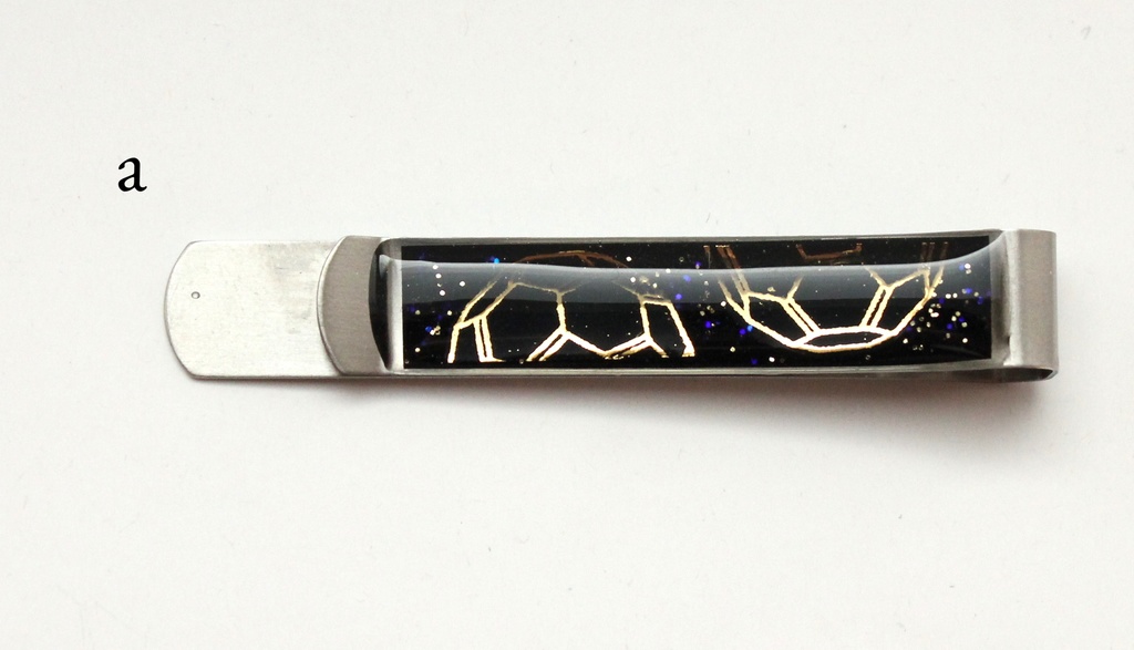 141. バックミンスターフラーレンC60構造式ペーパークリップ (小)