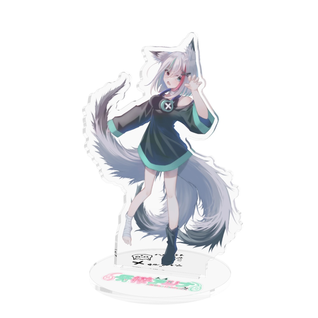 10cm 牙桜アシナ アクリルフィギュア