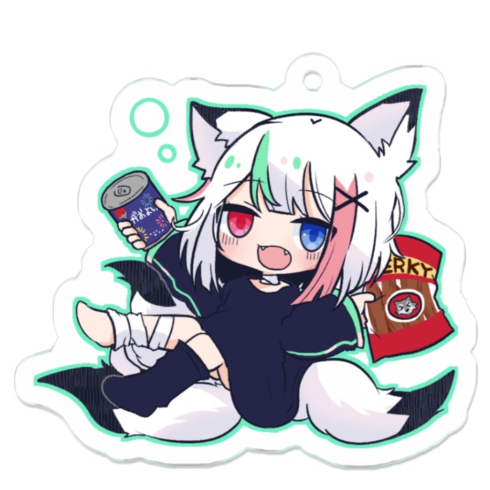 牙桜アシナ アクリルキーホルダー