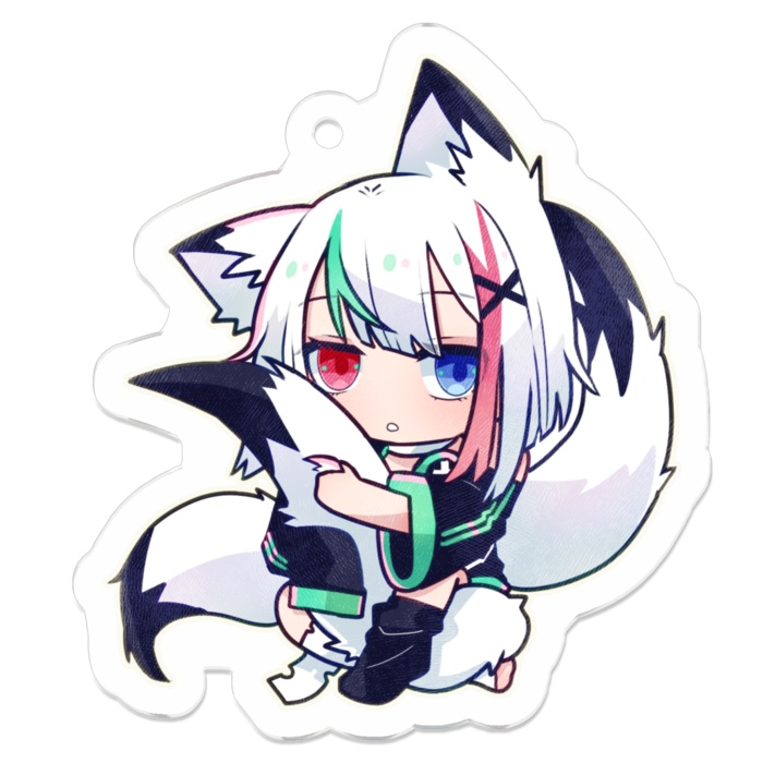 牙桜アシナ アクリルキーホルダー