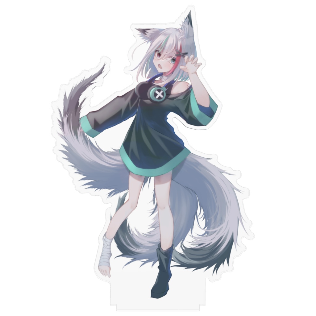 16cm 牙桜アシナ アクリルフィギュア