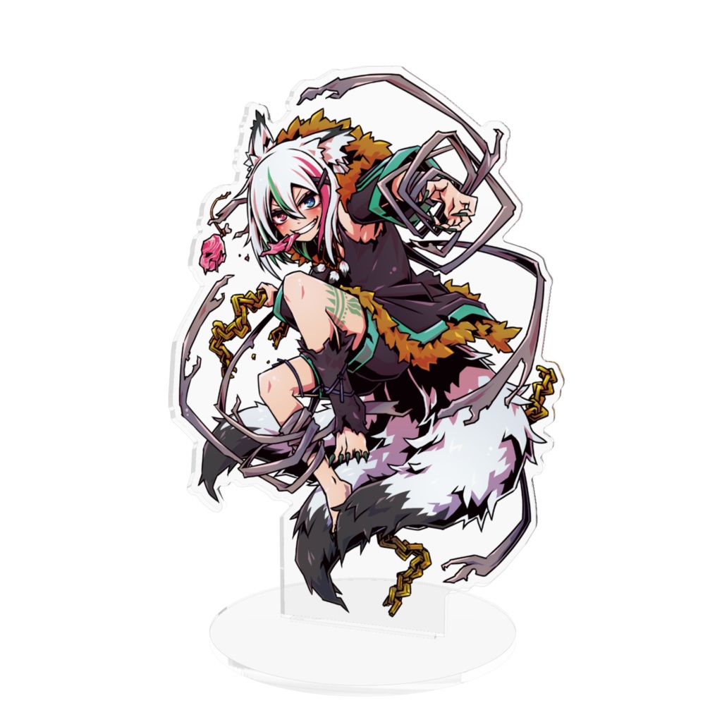 牙桜アシナ アクリルフィギュア（cool ver.）