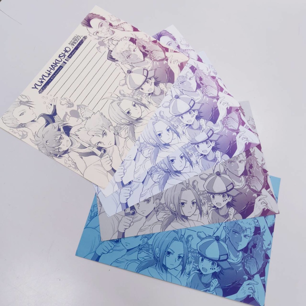 新作 再販 幽遊白書 六人衆 六遊怪 同人便箋 テラプリン Booth