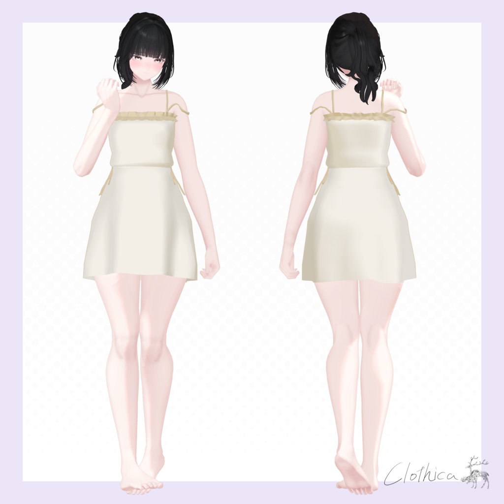 【しゅあん/Shuan】C-D03 Summer Loop Dress