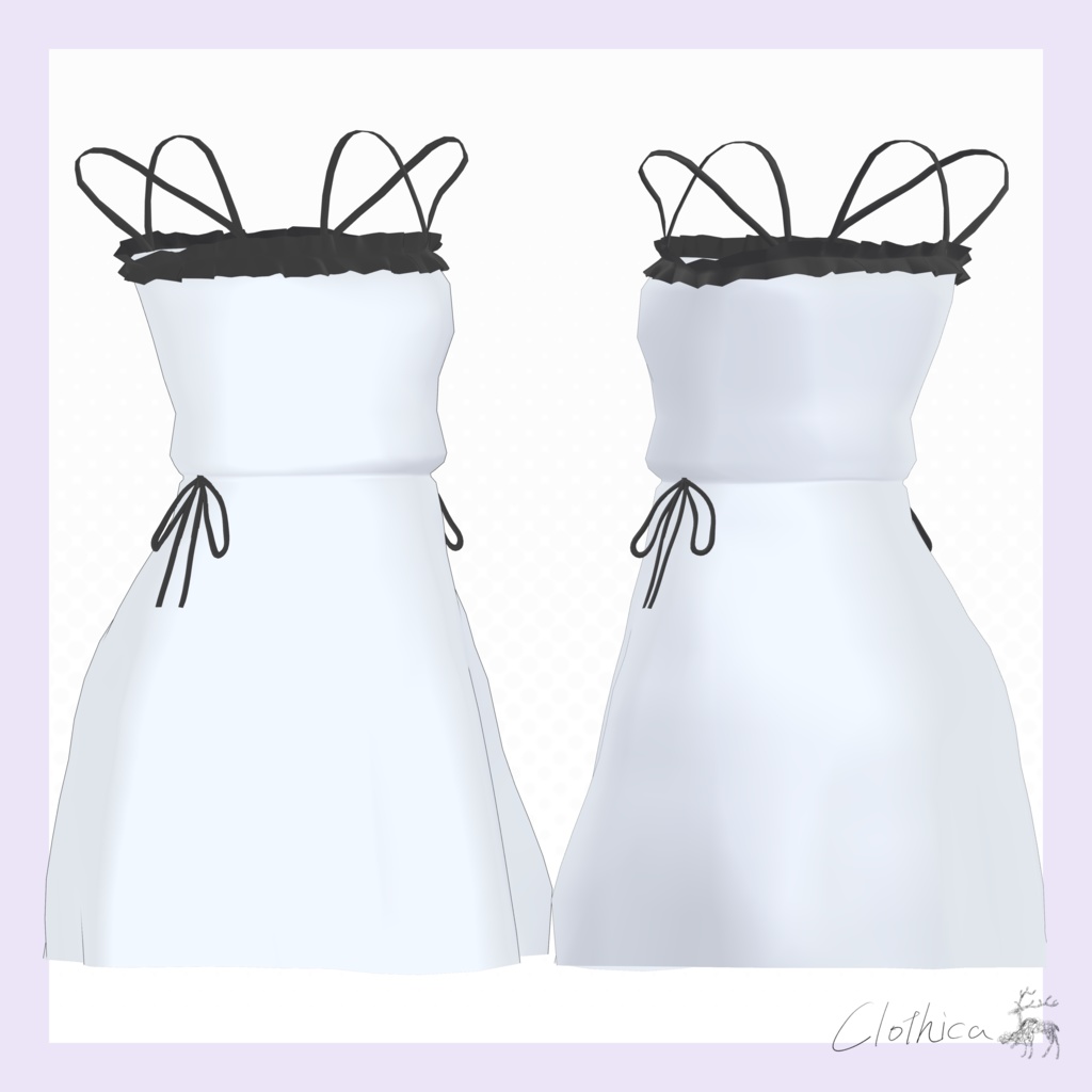 【しゅあん/Shuan】C-D03 Summer Loop Dress