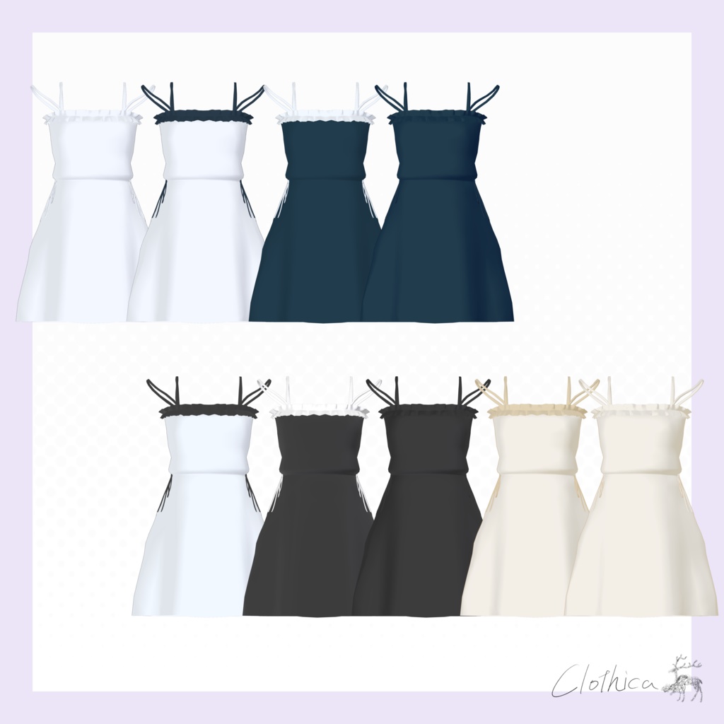 【Grus】C-D03 Summer Loop Dress