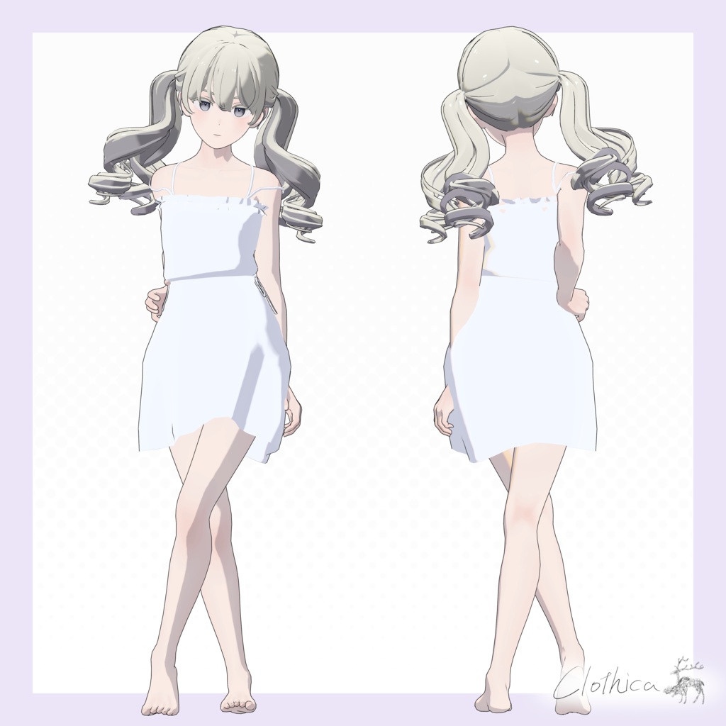 【Grus】C-D03 Summer Loop Dress